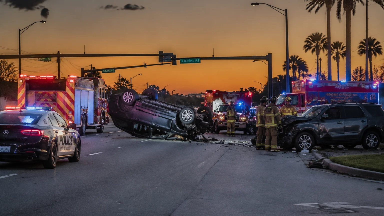 Fatal crash Ocoee 2026 scene on Clarke Road