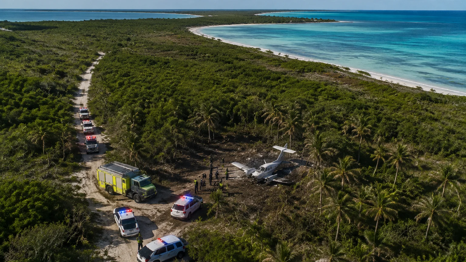 Bahamas plane crash 2026 in North Andros, Flamingo Air investigation