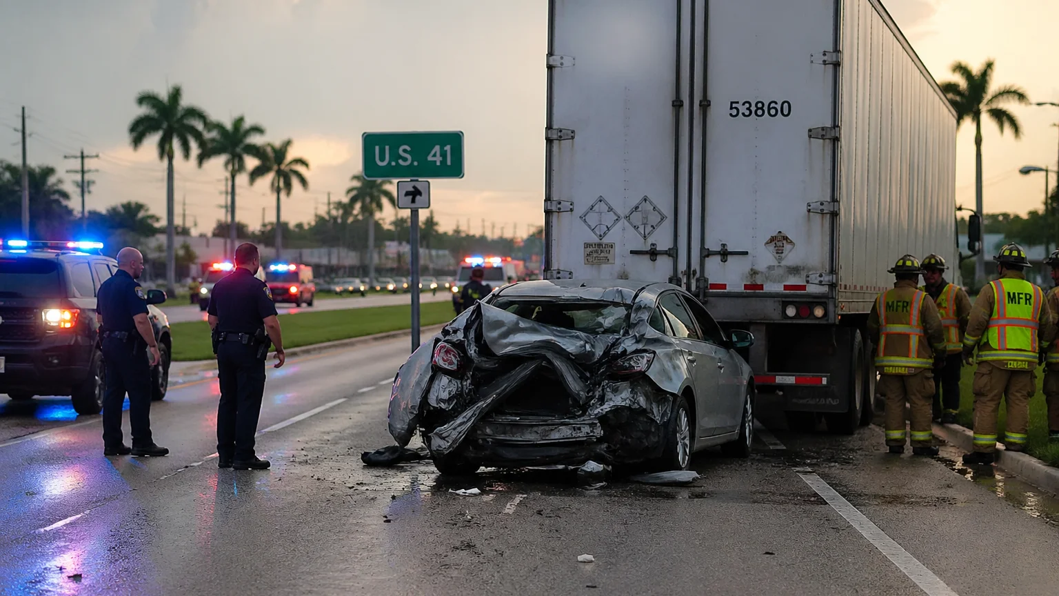 Fatal U.S. 41 crash Bradenton 2026