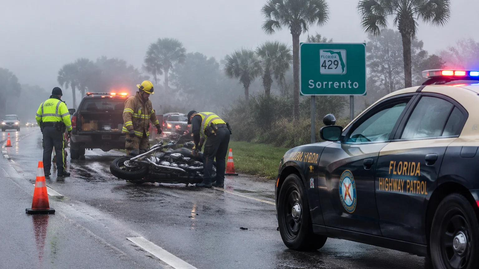 Motorcycle crash fatalities in Lake, Sumter, and Orange Counties Florida 2026