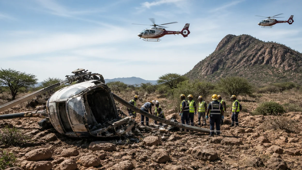 Kenya safari helicopter crash 2026 location