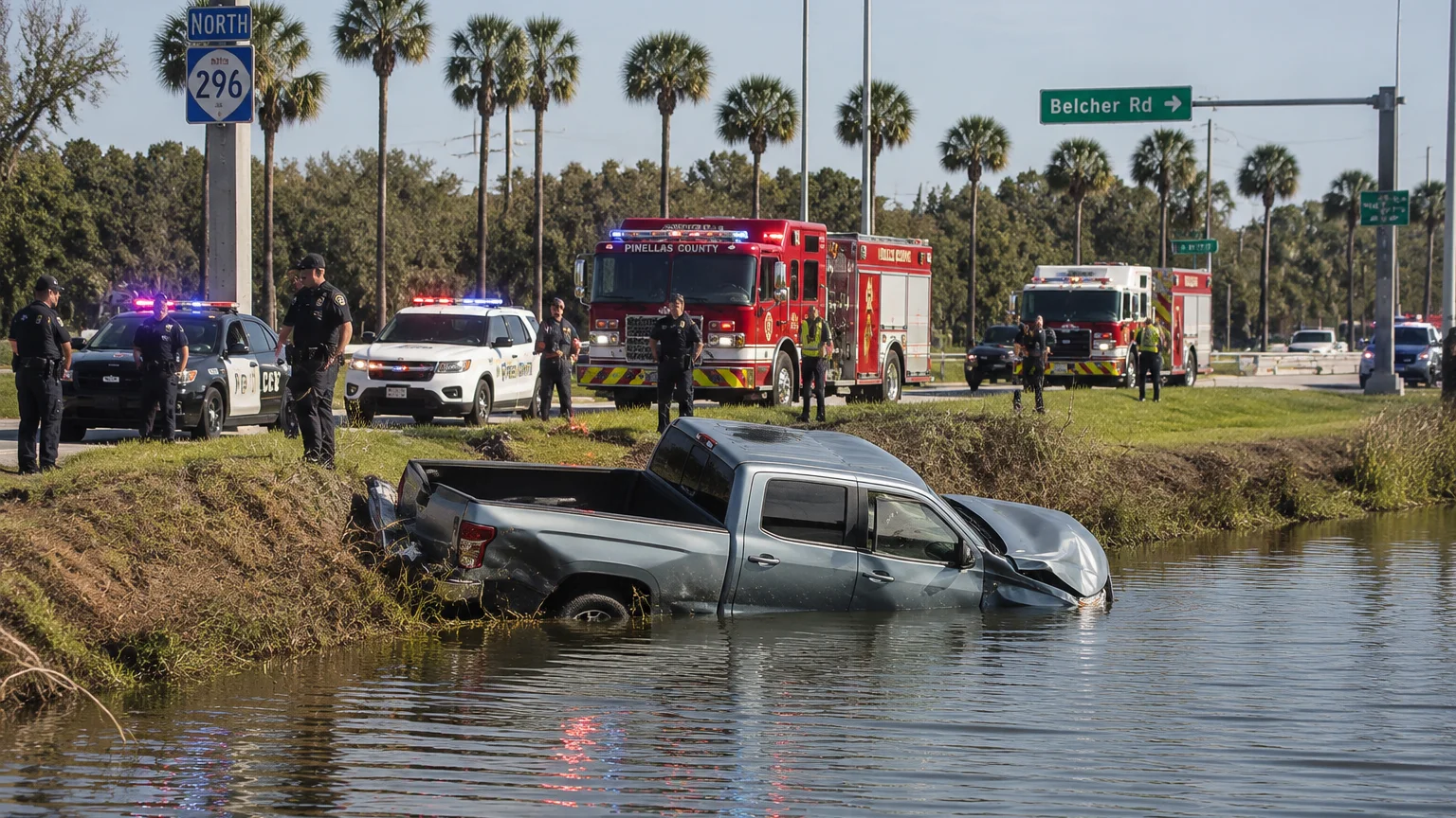 Fatal truck crash Pinellas County 2026
