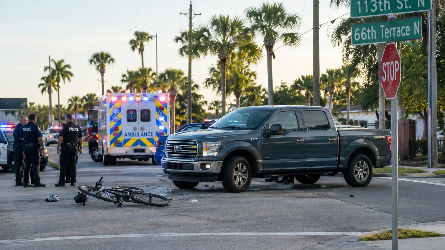 Fatal Pinellas crash 2026 location at 113th St.