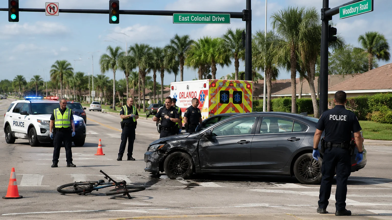 Fatal Tesla crash East Orange County 2026