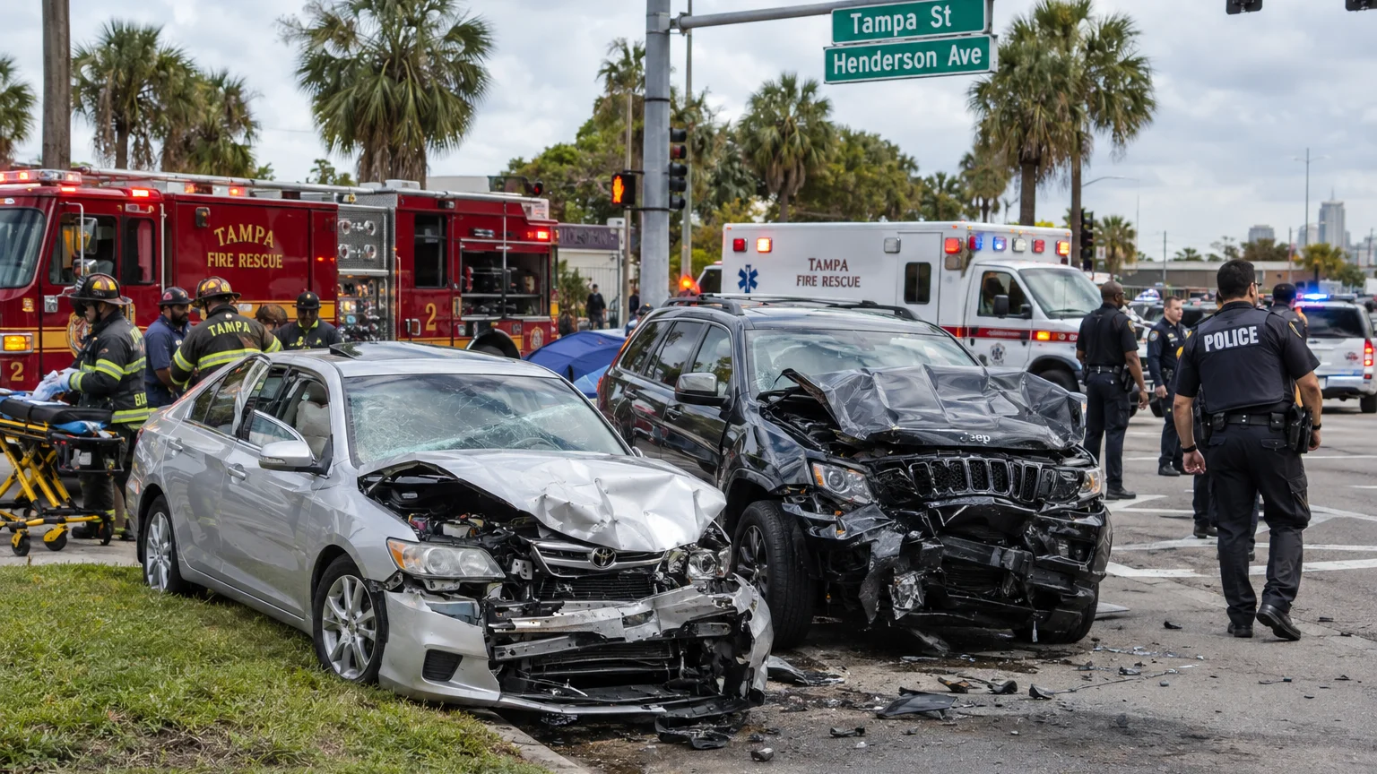 Pedestrian crash near Tampa Heights 2026