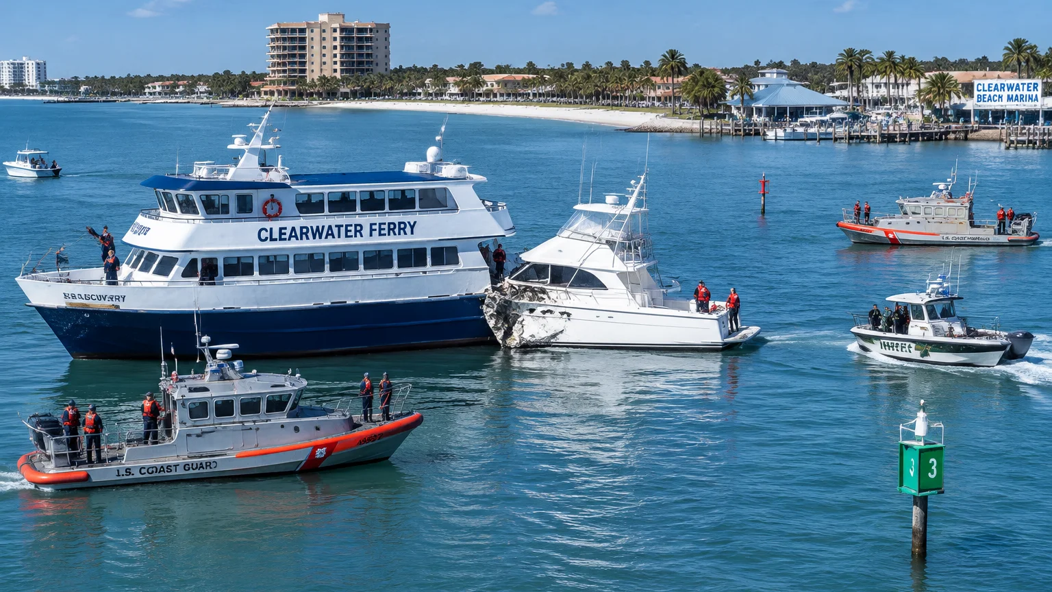 Clearwater Ferry crash 2025 motion to exclude past incident