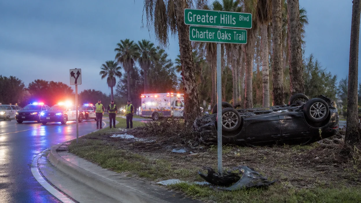 Fatal Clermont crash 2026 on Greater Hills Blvd