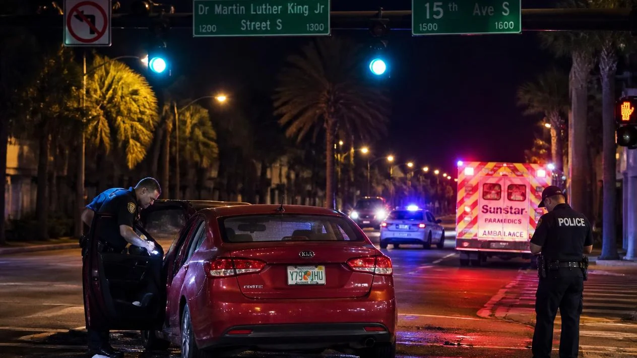 Fatal hit-and-run crash St. Petersburg 2026 on Dr. MLK Jr. Street