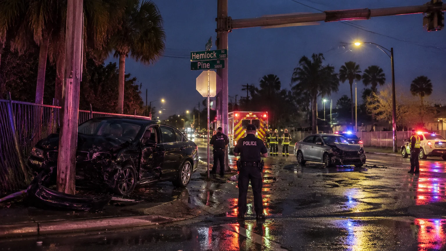 Fatal Ocala crash 2026 at Hemlock and Pine roads
