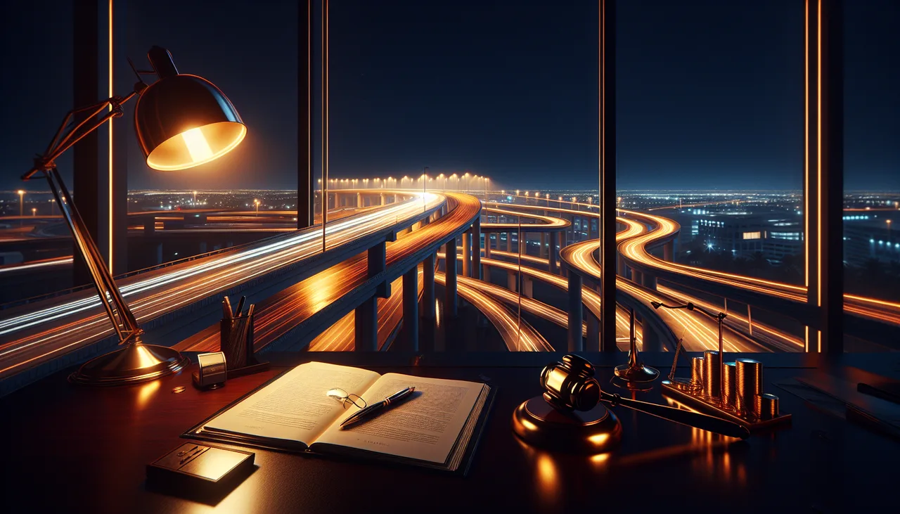 Scene of fatal I-75 crash lawsuit Florida with emergency response