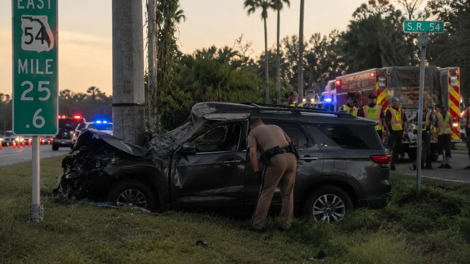 Fatal Pasco County crash 2026 during FHP pursuit on State Road 54