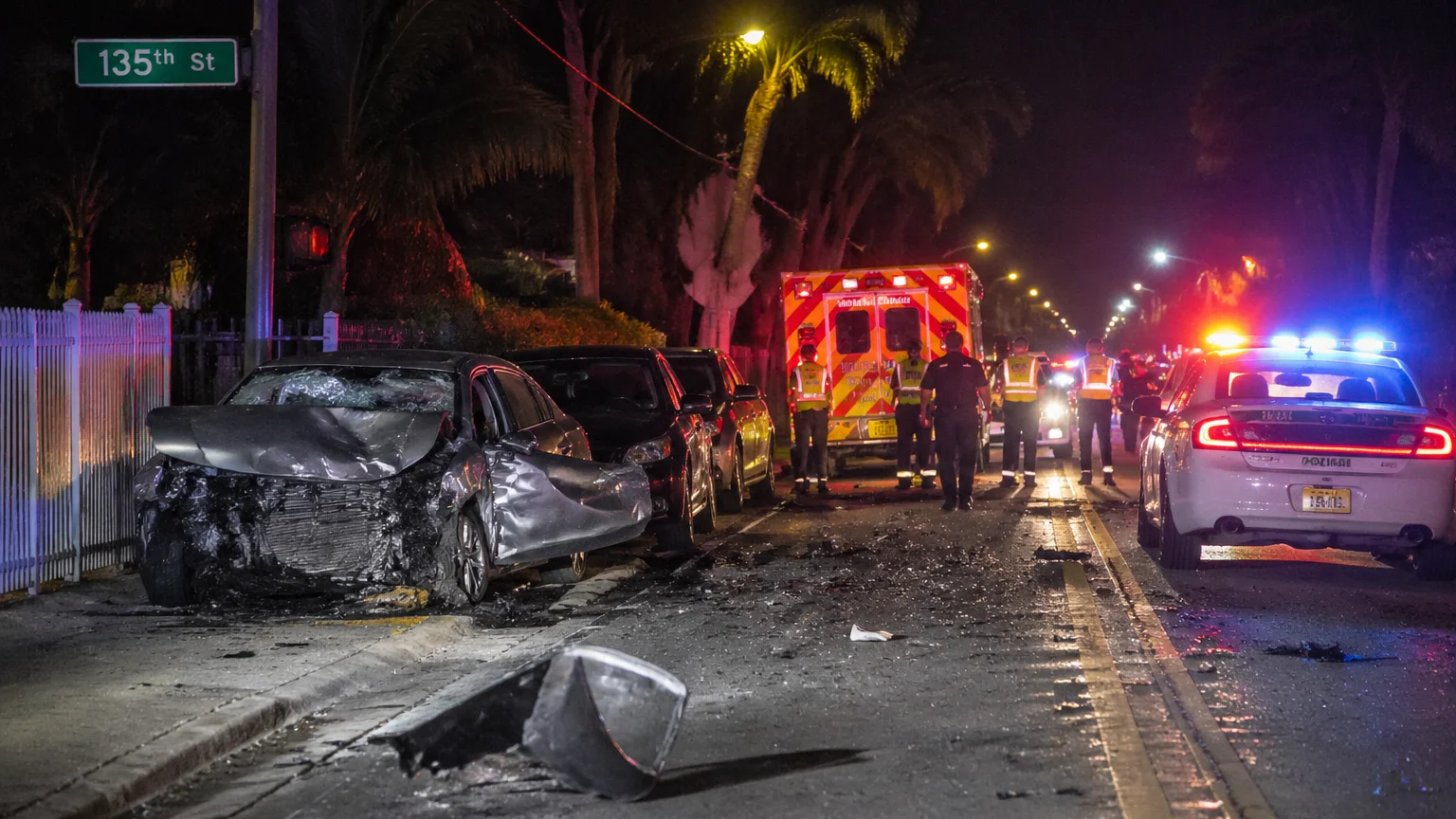Fatal Miami-Dade crash 135th Street April 2026