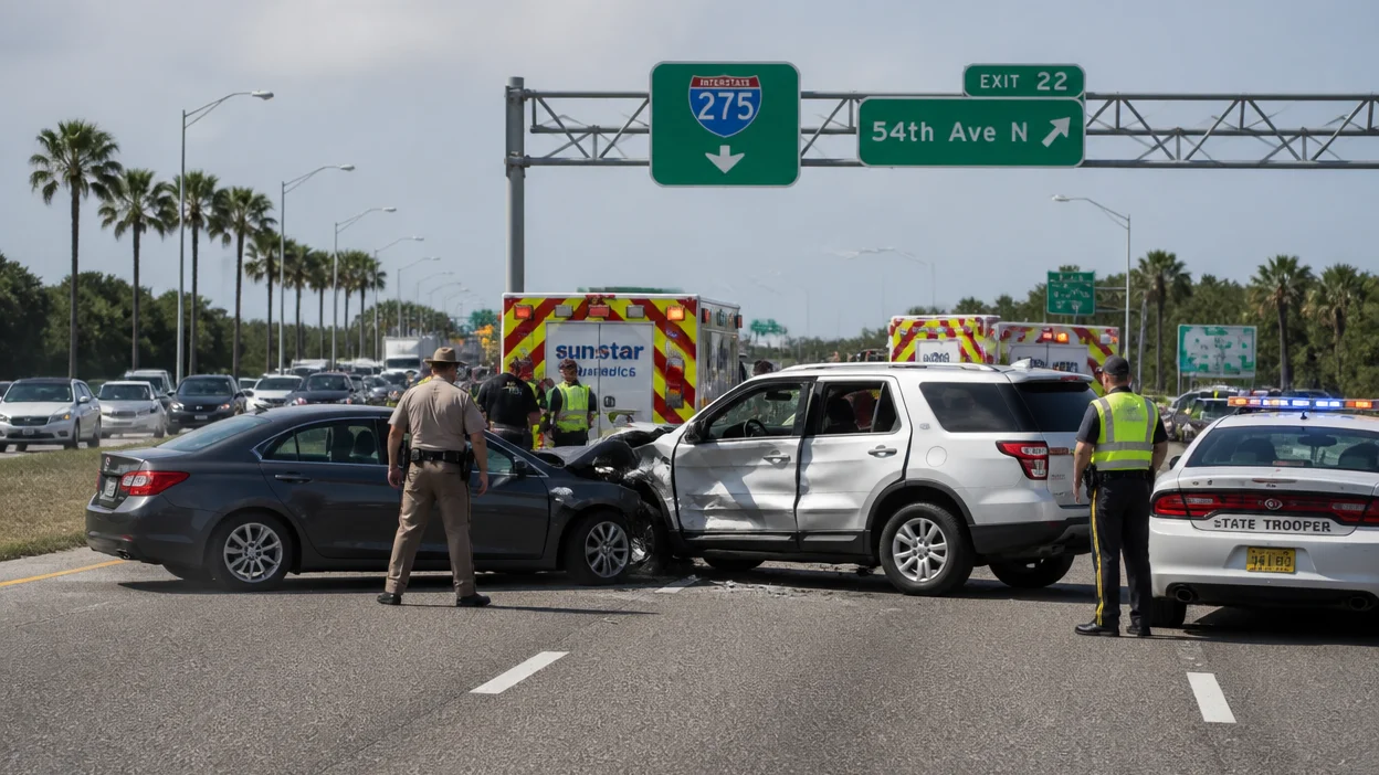 I-275 crash St. Petersburg 2026