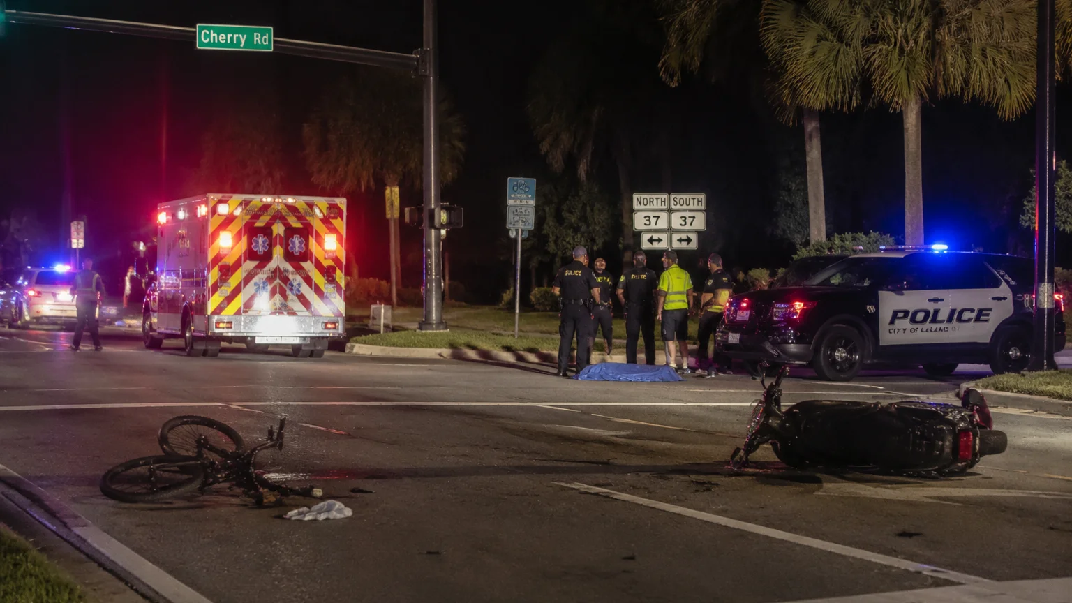 Fatal Lakeland crash 2026 on Cherry Road