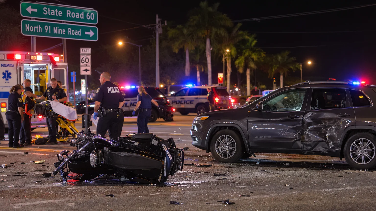 Fatal motorcycle crash on State Road 60 in Polk County 2026