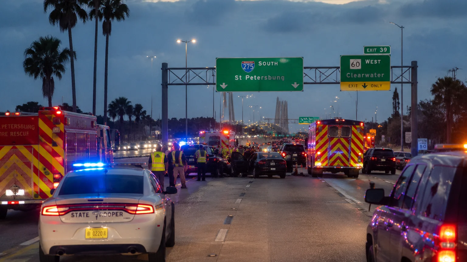 I-275 crash Howard Frankland Bridge 2026