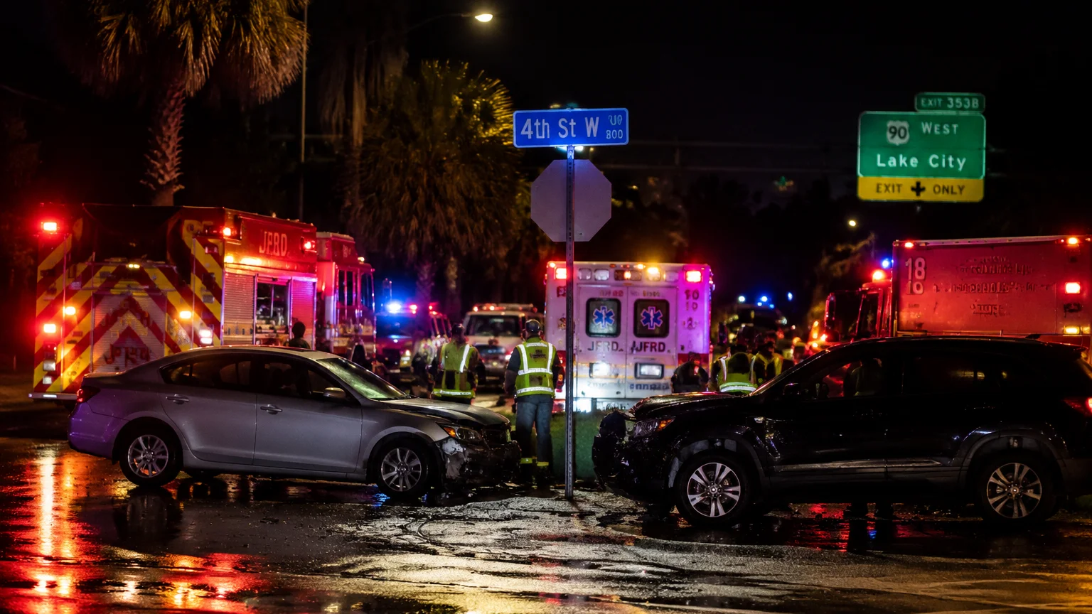 Jacksonville crash 2026, multiple injuries