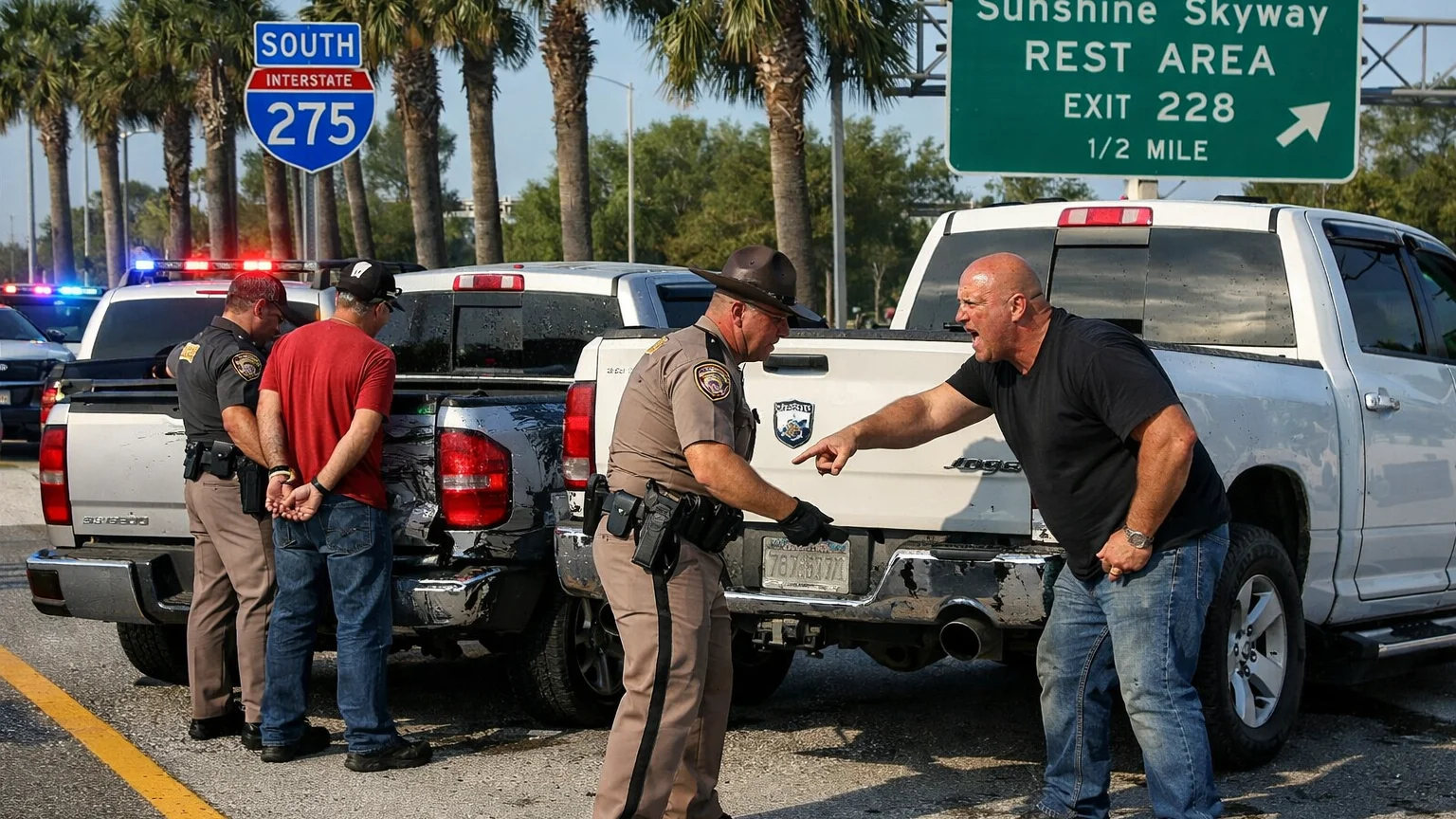 Road rage incident Manatee County 2026 on I-275