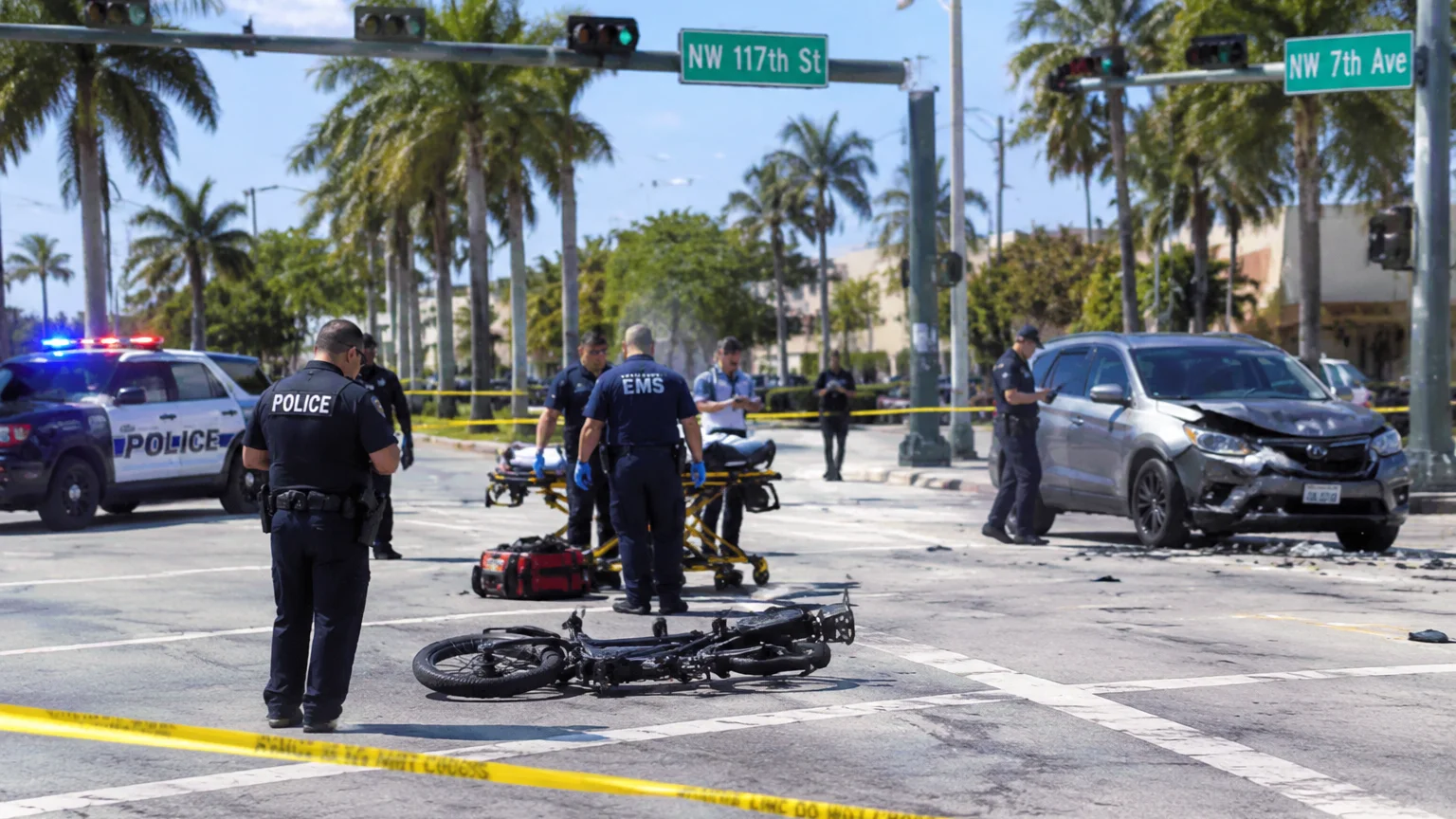 Fatal hit-and-run Miami-Dade 2026 crash site