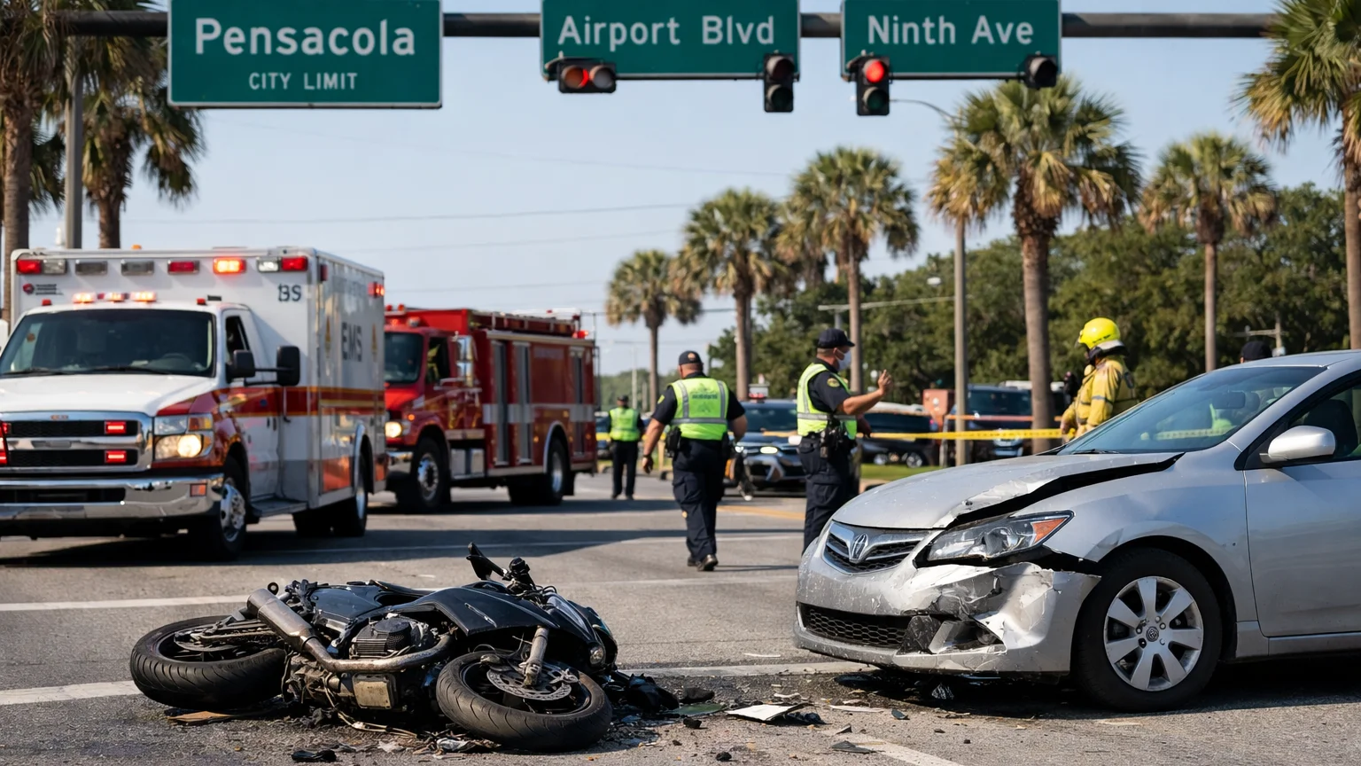 Motorcyclist Injured In Pensacola Crash Know Your Legal Rights