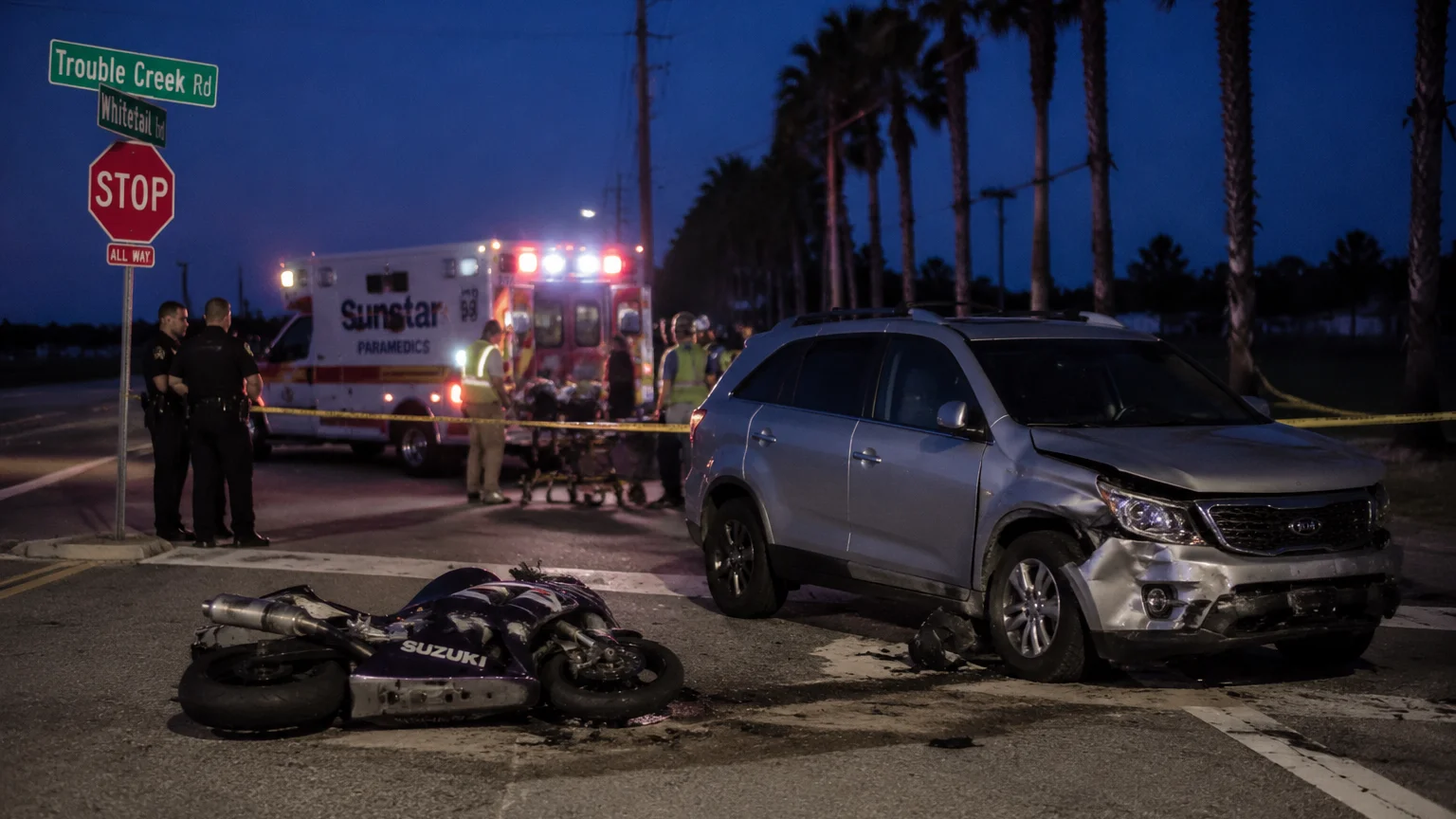 Fatal Pasco County crash 2026 at Trouble Creek Road