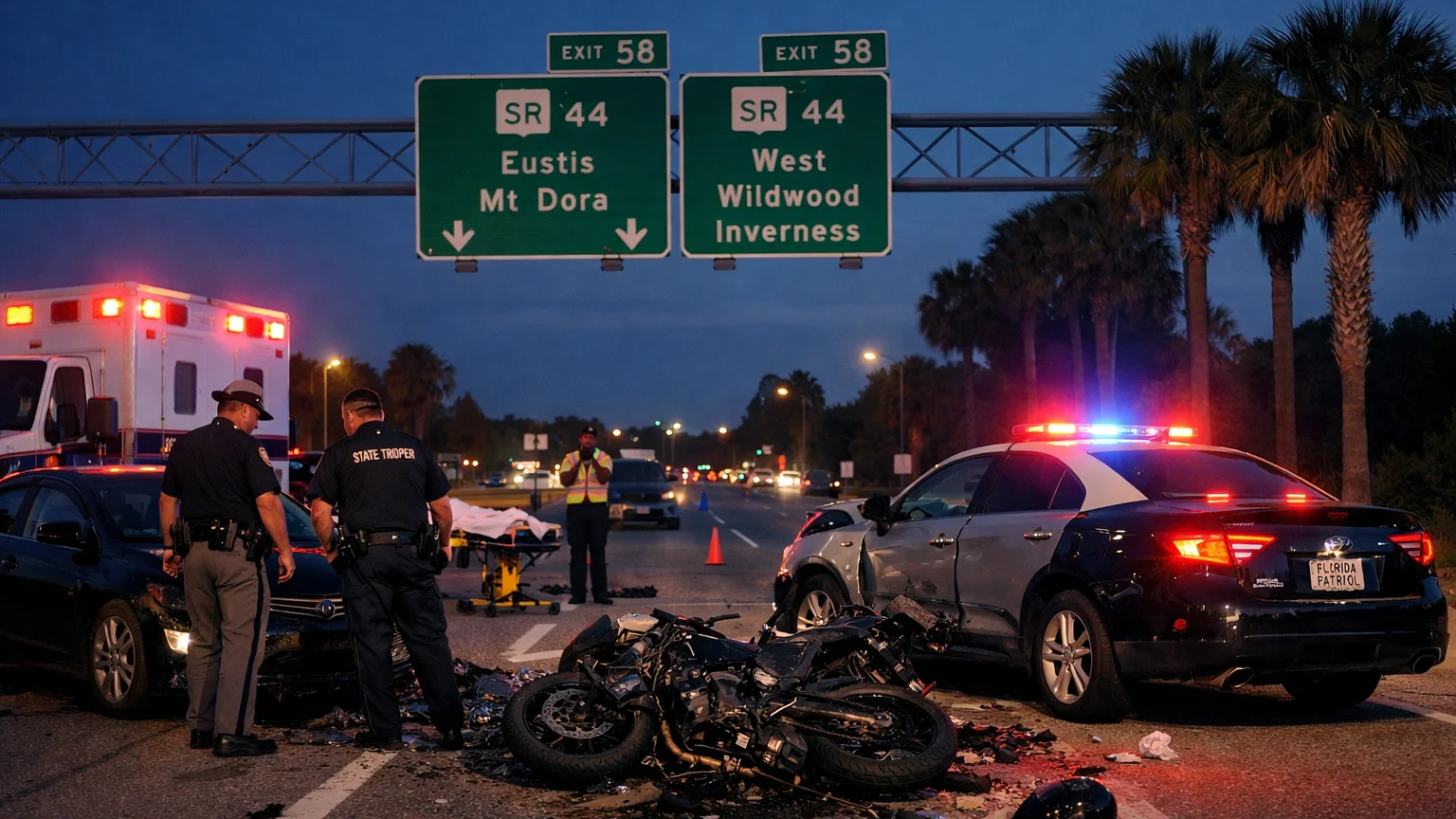 Motorcyclist Killed In Sr 44 Crash Legal Steps For Families In Florida