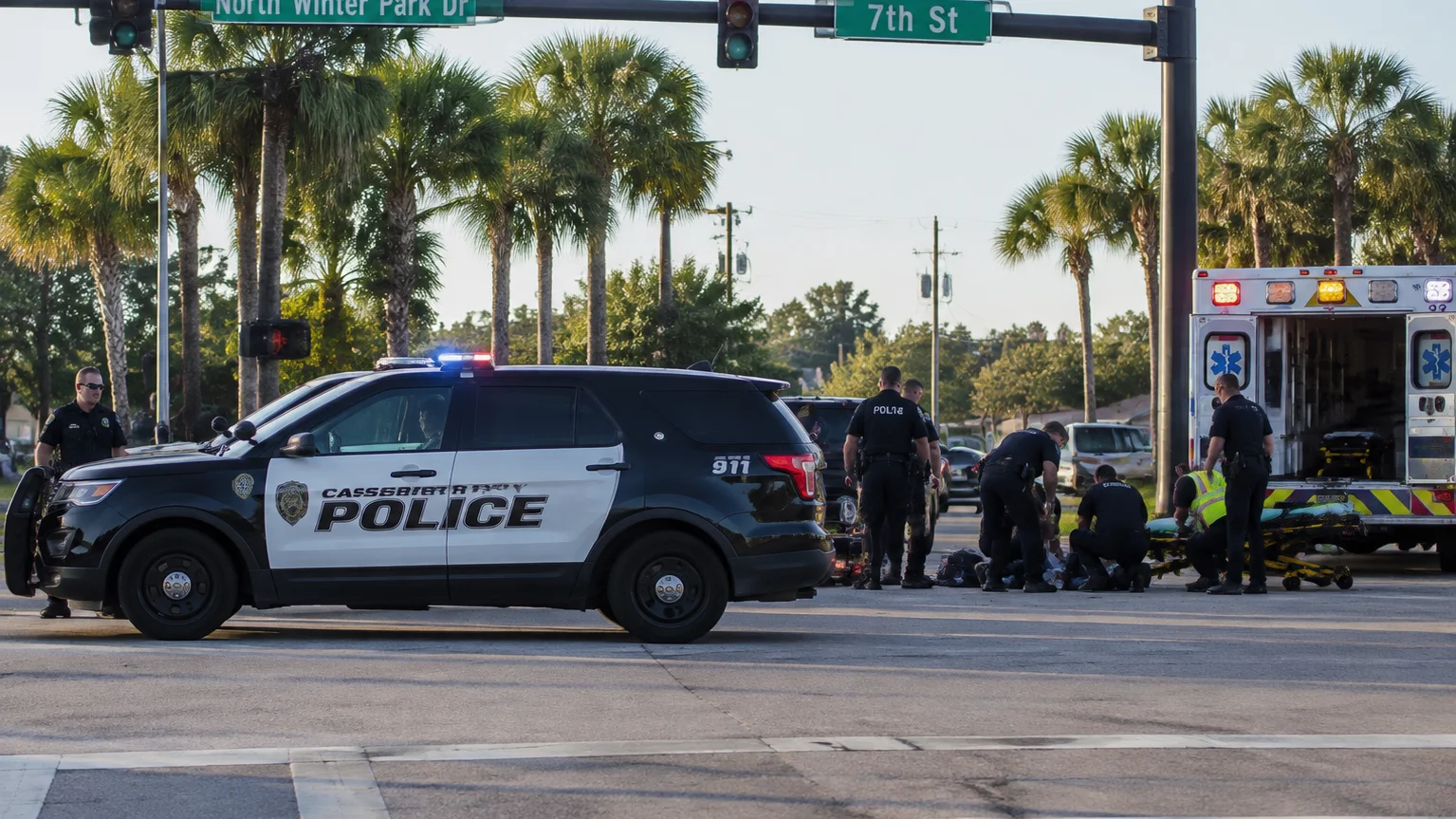 Casselberry police crash September 2026 at North Winter Park Drive