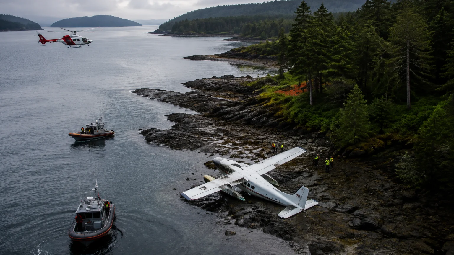 Sucia Island seaplane crash Washington 2026