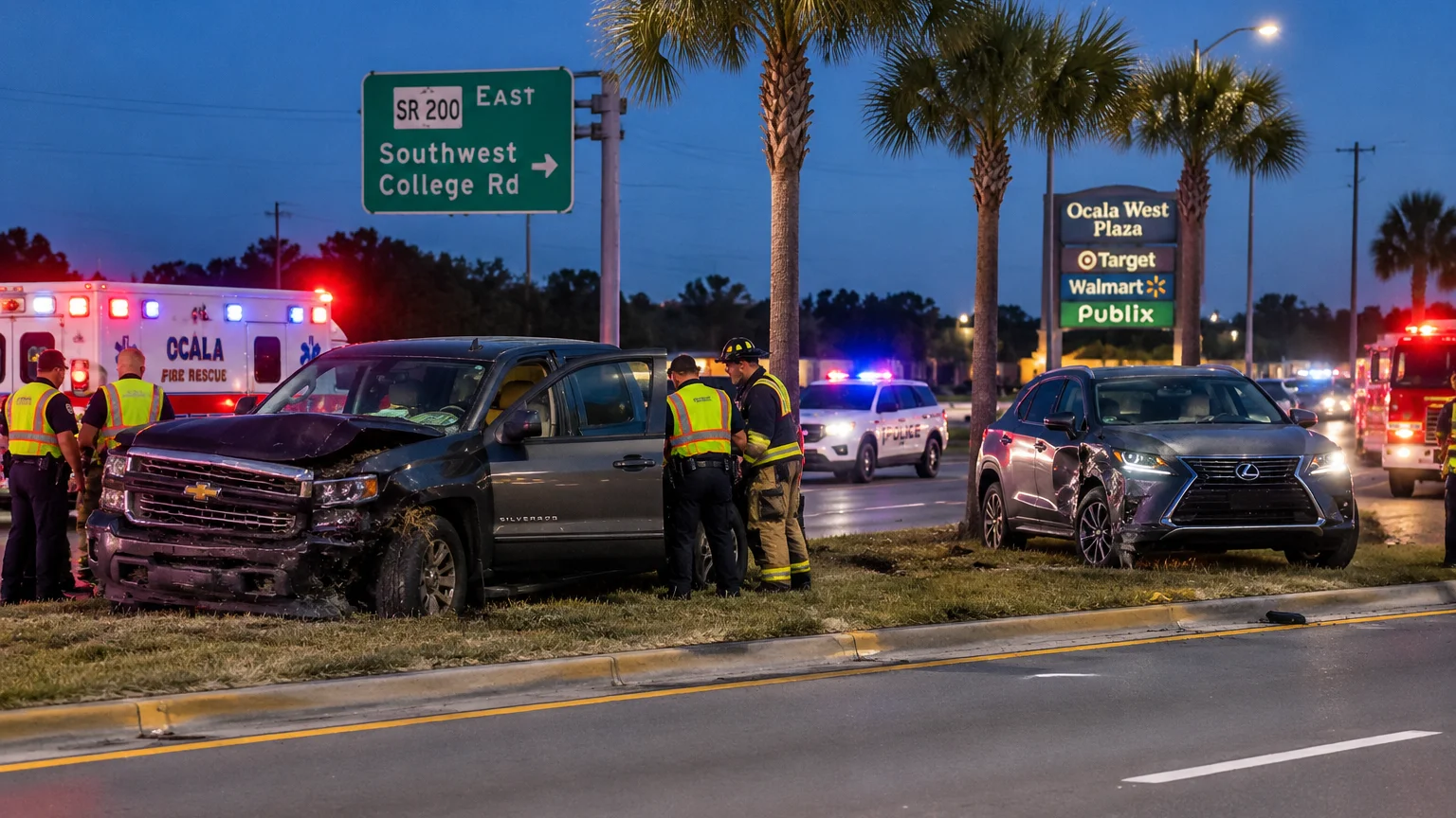 Ocala social media stunt crash 2026