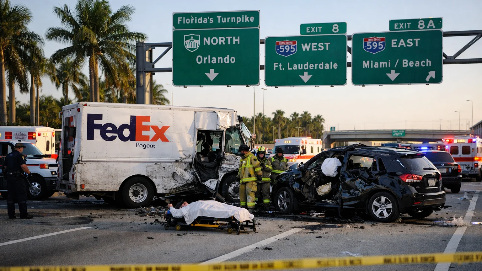 Tragic Fedex Truck And Suv Crash On Floridas Turnpike Legal Steps To Take Now