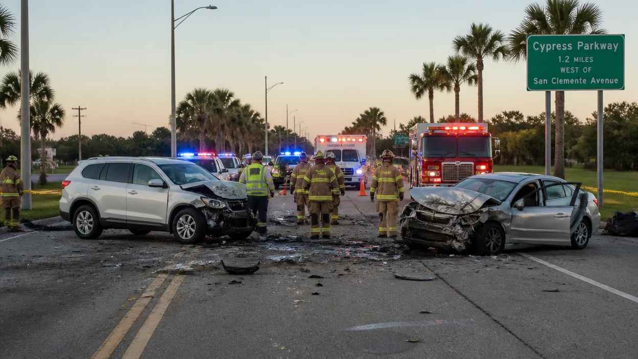 Fatal Cypress Parkway crash near Poinciana August 2026