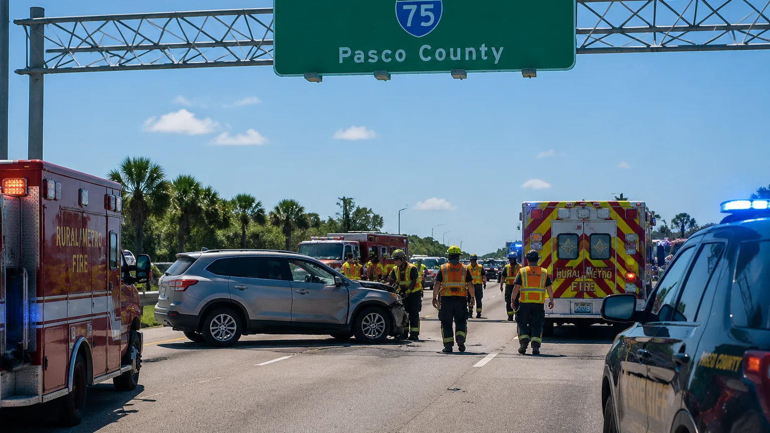 FDOT Road Ranger fatal crash on I-75 Tampa 2026