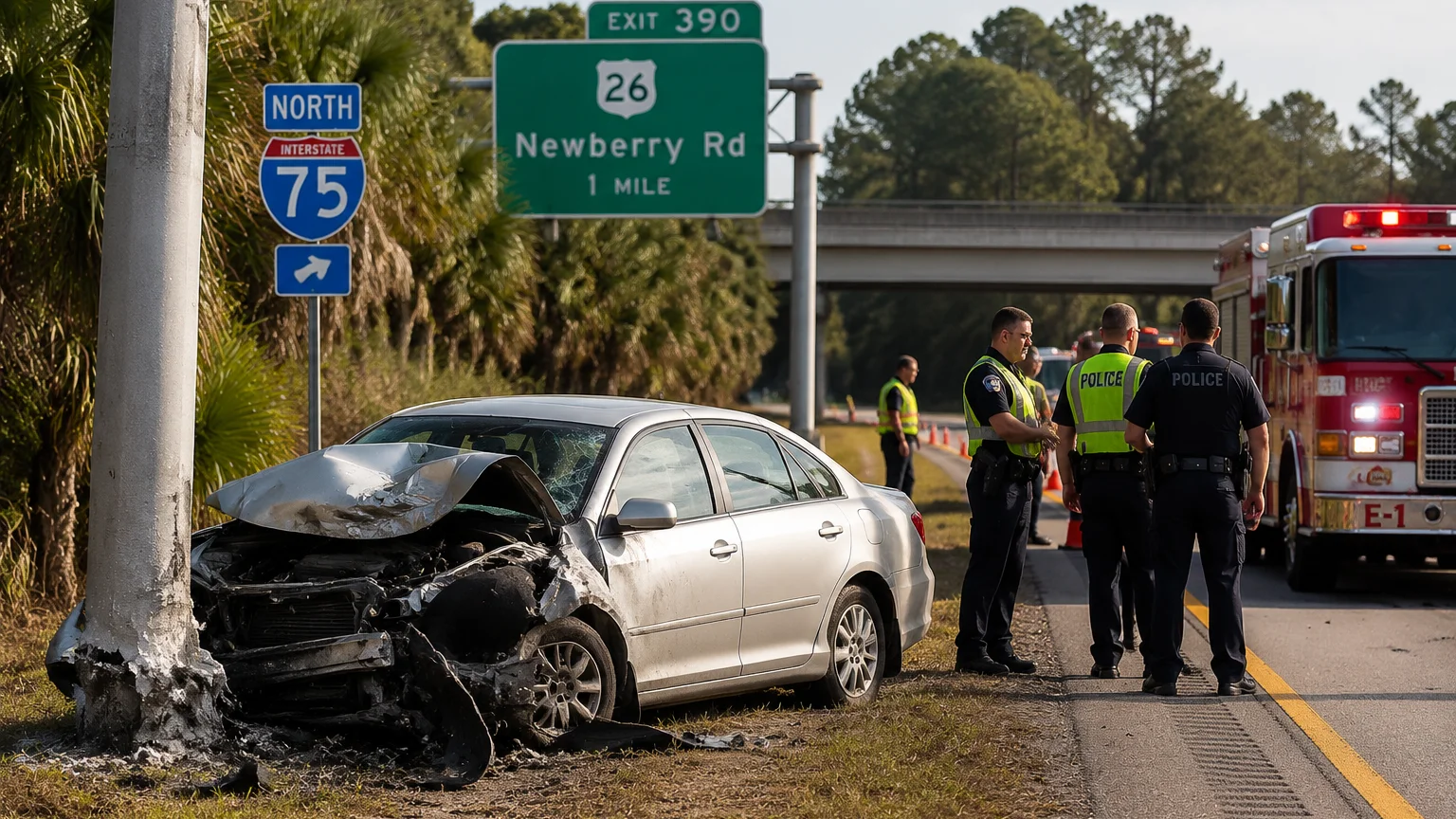 I-75 Fatal Crash Alachua County 2026