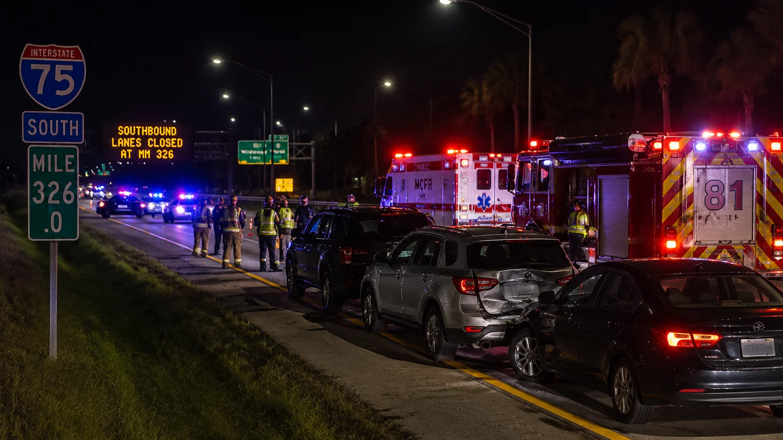 Fatal I-75 crash Sumter County 2026
