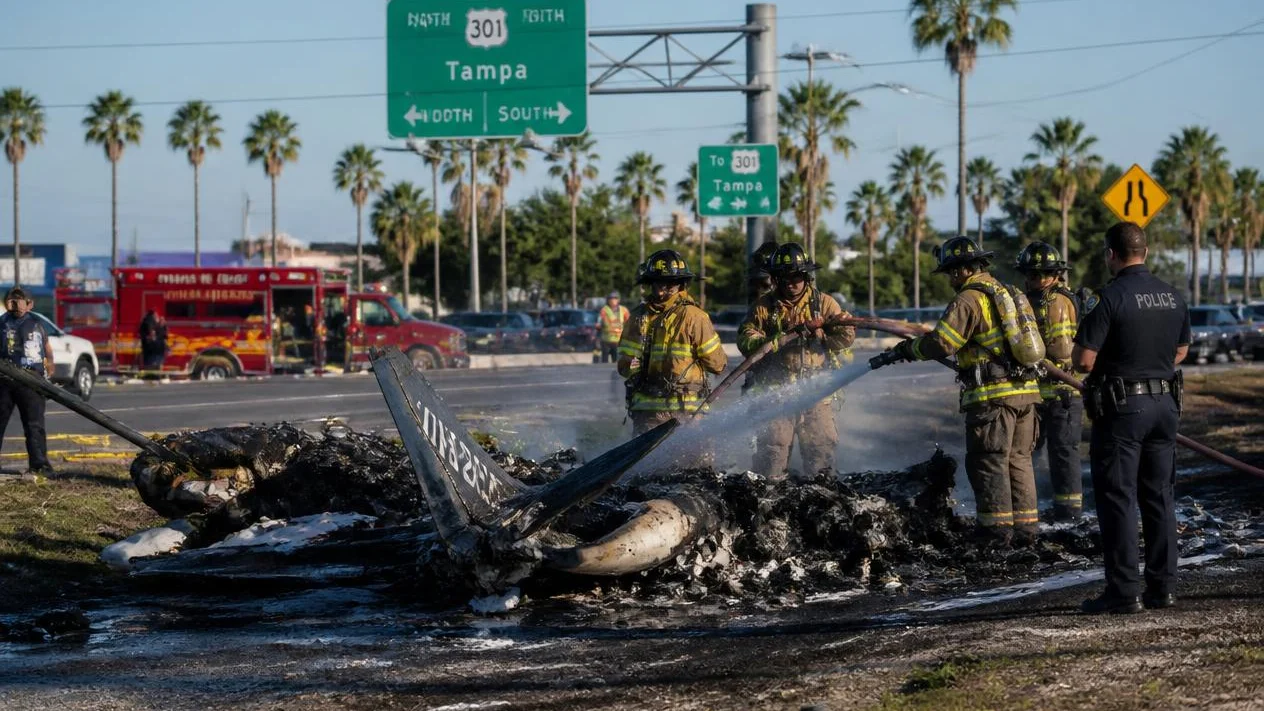 Fatal Tampa plane crash September 2026 near U.S. 301