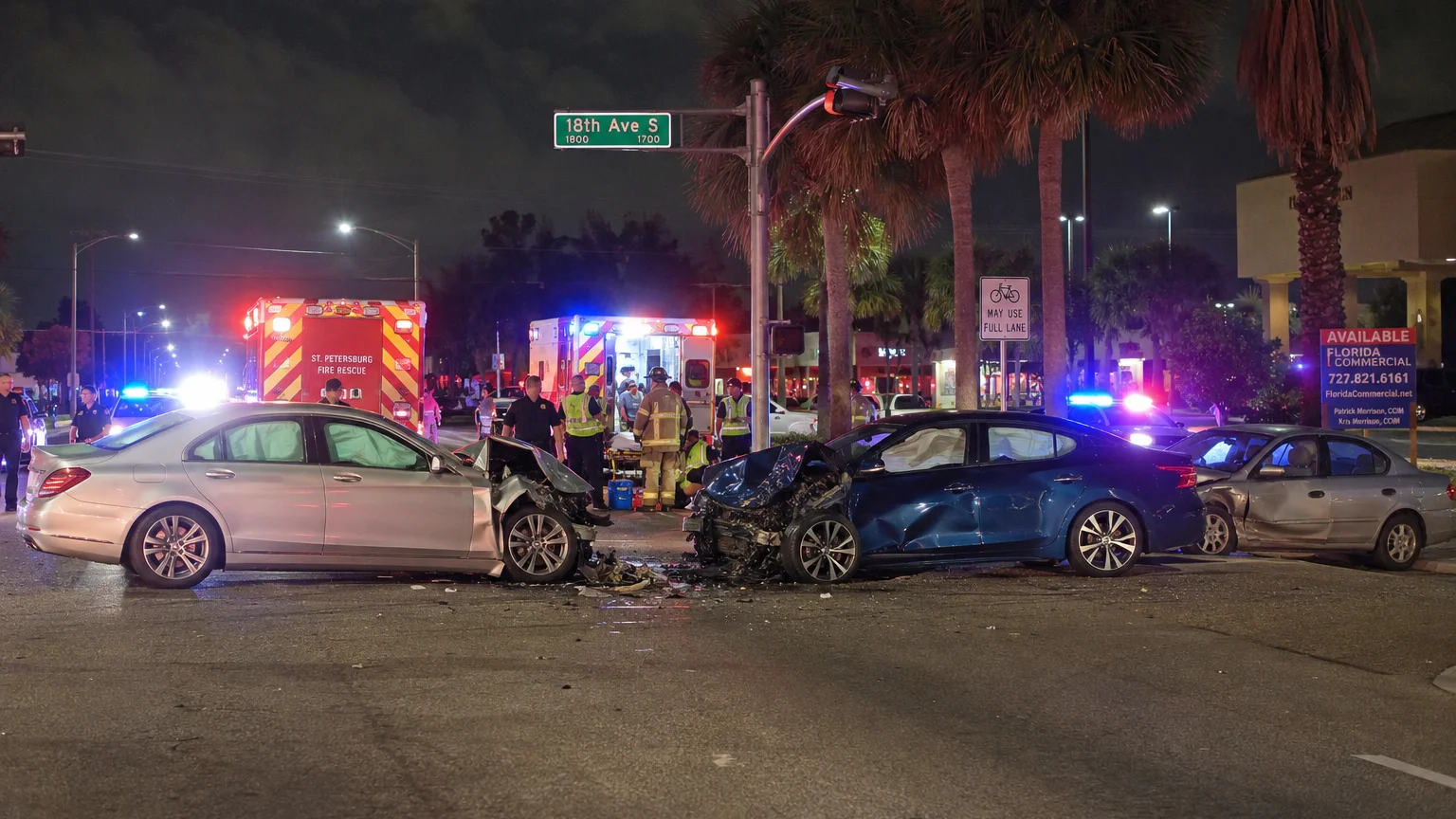Fatal St. Petersburg crash 2026 on 18th Avenue South