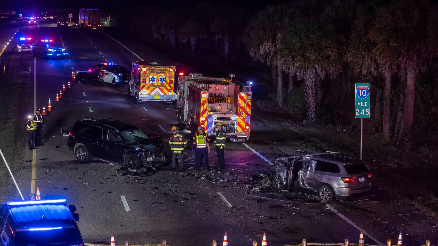 Fatal I-10 crash Madison Florida 2026