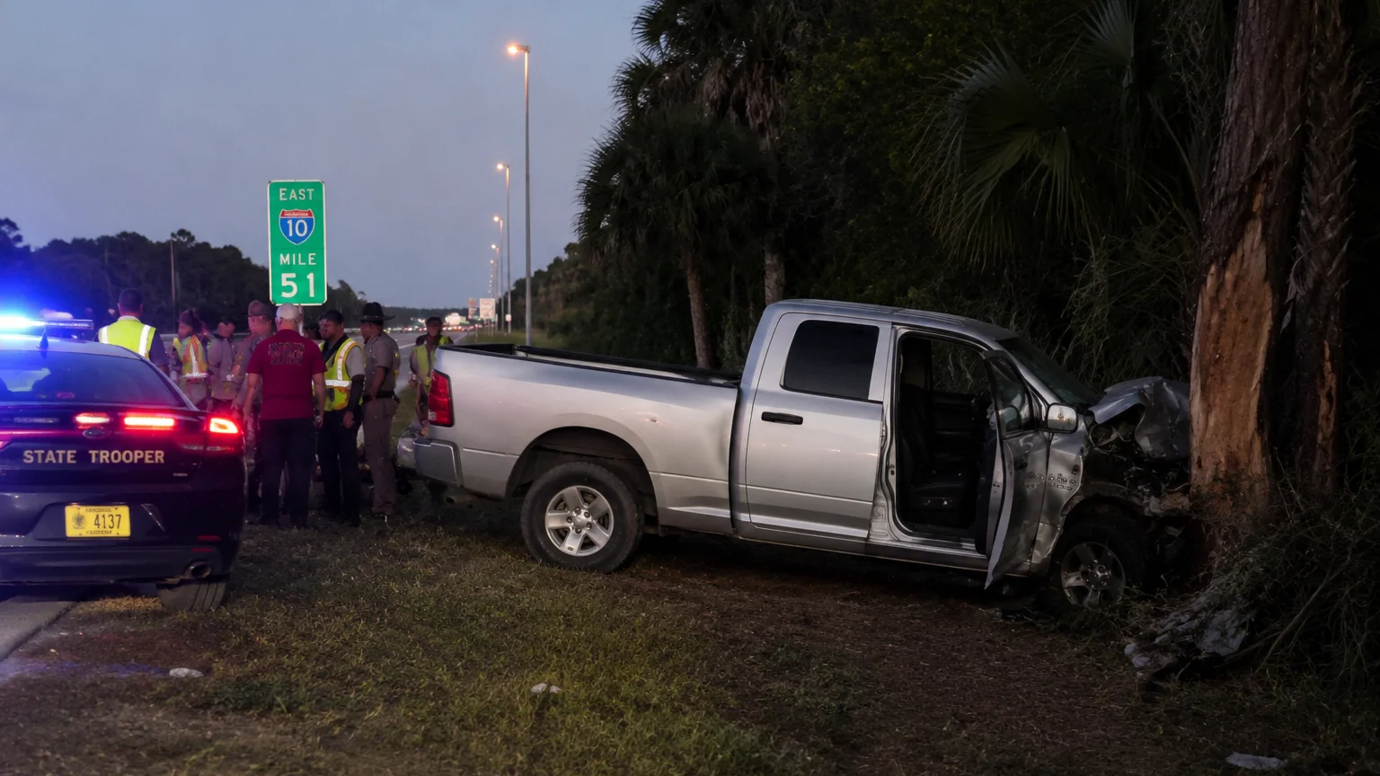 Fatal I-10 crash Okaloosa County 2026