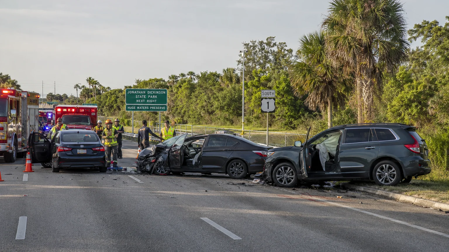 Martin County crash 2026 on U.S. 1 involving wrong-way driver
